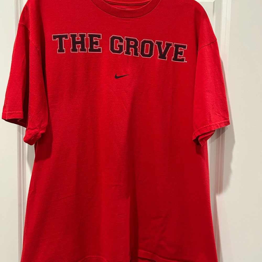 Nike Red Ole Miss T-Shirt